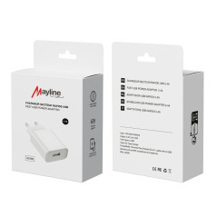 Adaptateur Secteur USB 2.4A 12W - Chargeur Ra | Smarty Paris